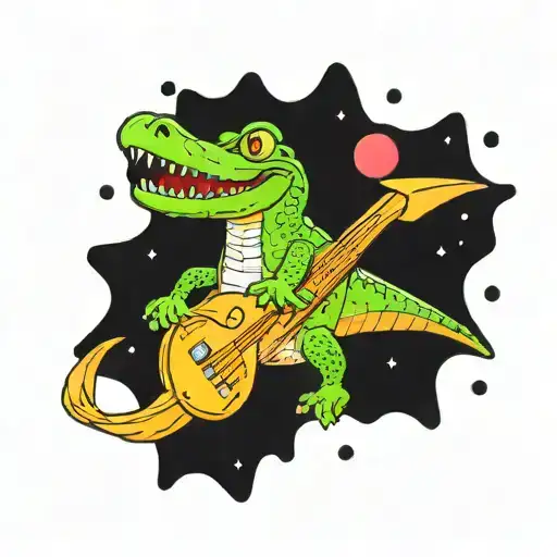 Alligator In Space