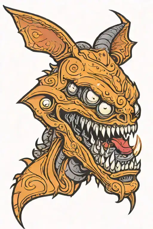 Face Creature Darkness