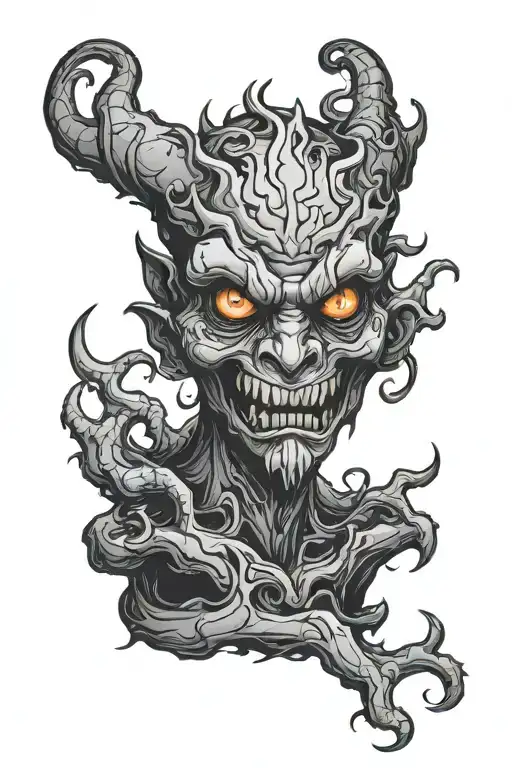 Face Creature Darkness