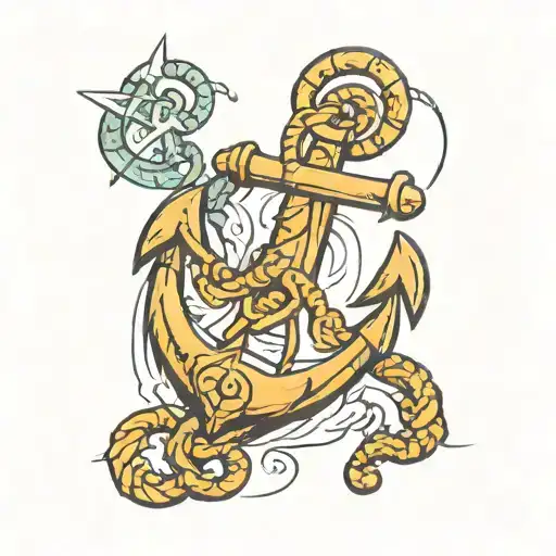 Anchor Old School Design Featuring