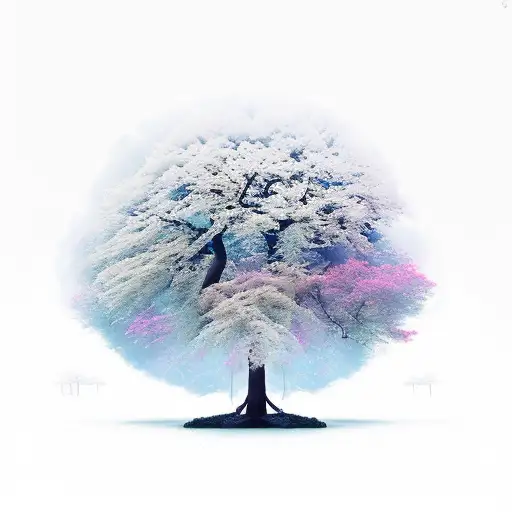 Tree Sporuting From Small Seed