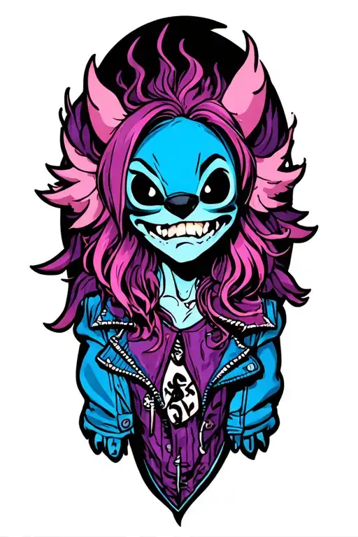 Gothic Punk Stitch Inspired