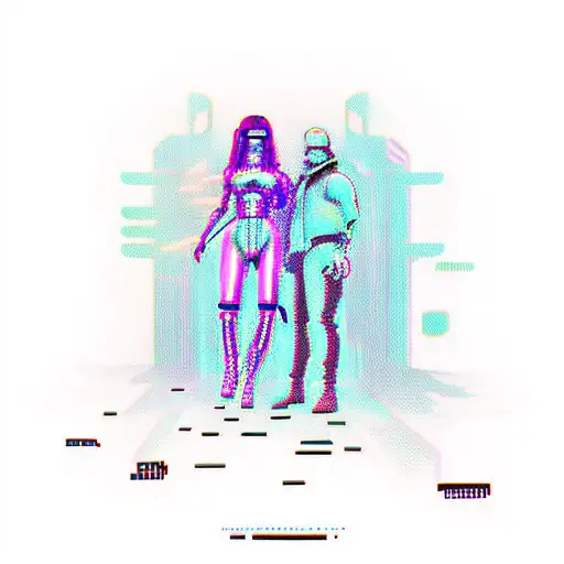 Cyberpunk 2077 Johnny Silverhand And V