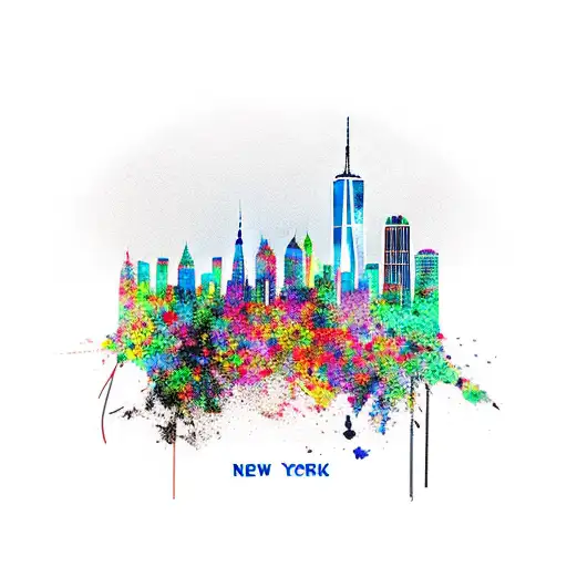 The New York City Skyline