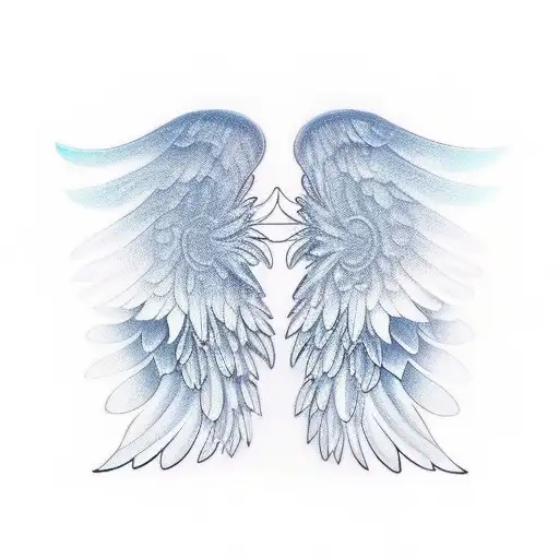 In Loving Memory Of Isabel Angel Wings