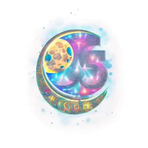 The Letter G In The Shape Of A Moon