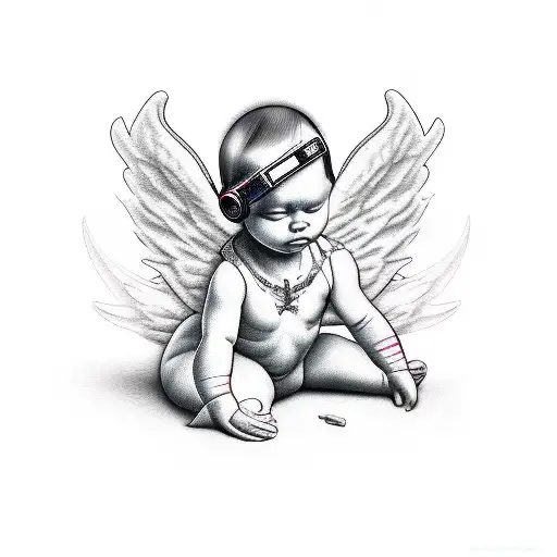 Baby Angel Cyberpunk