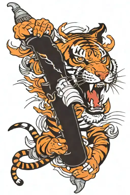 Tiger In F16
