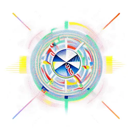 Circle Of Radical Sports Symbols