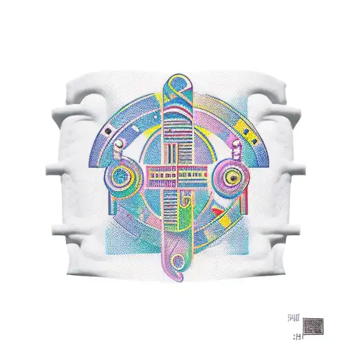 Hieroglyphics Band Around Bicep