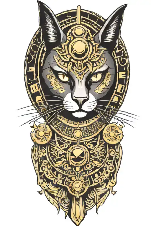 Egiptian Black Cat Goddess