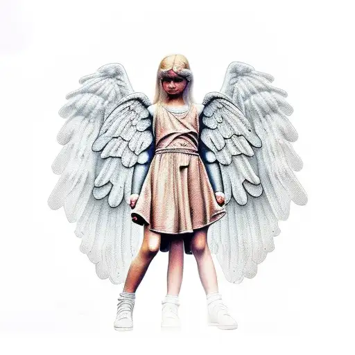 Angel Tipo Escultura Griega