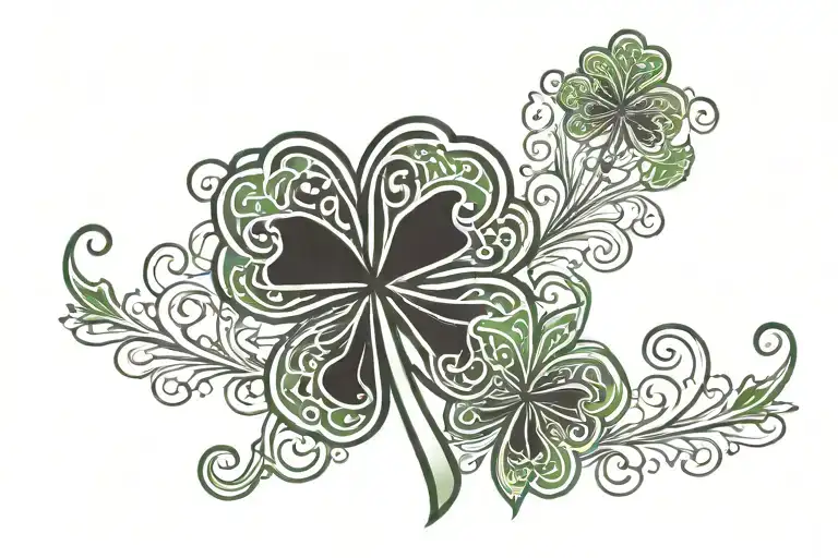 Irish Style Shamrock