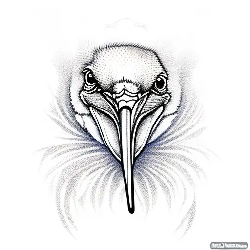 Pelican With Fish In Its Mouth