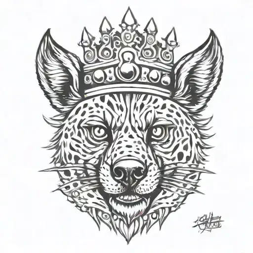 The Hyena Wearing The King's Crown