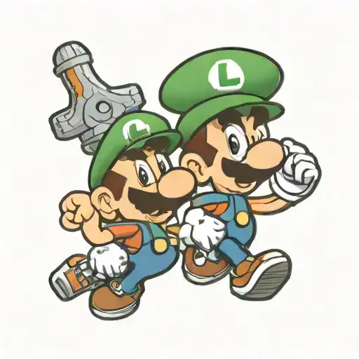 Sons Mario And Luigi