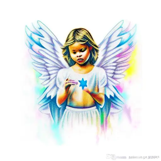 Angel Wings Grafitti