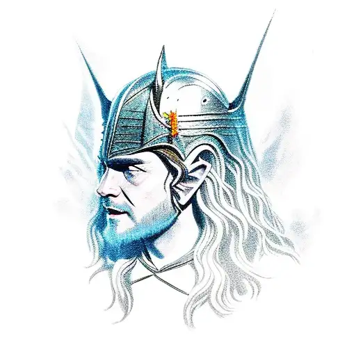 Lord Of The Rings And Cyberpunk Mix