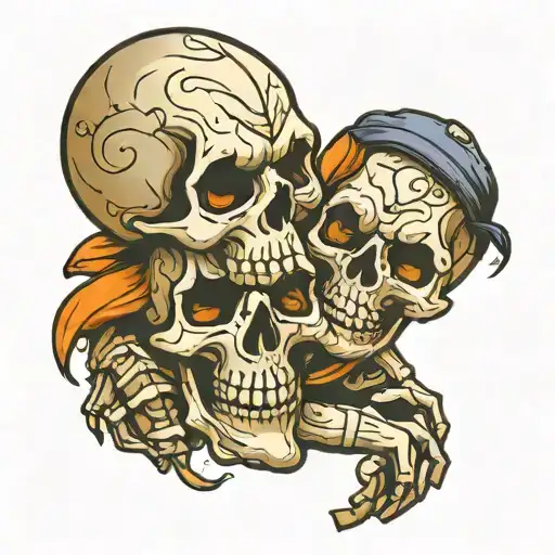 Skull Hug