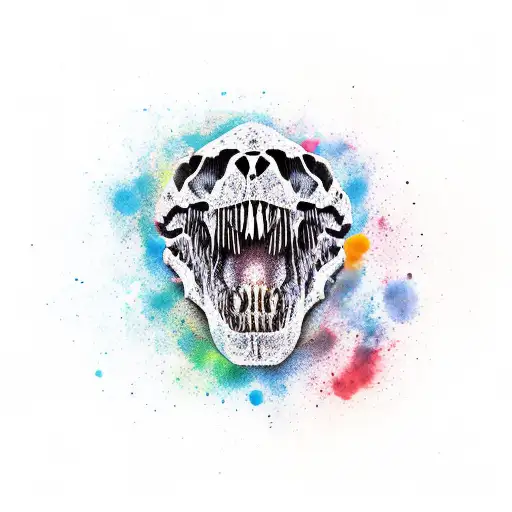T-rex Skull