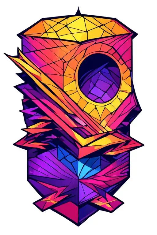 Geo Symteric Shapes Tatto