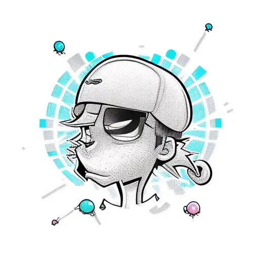 2000S Skater Style Cartoon Character