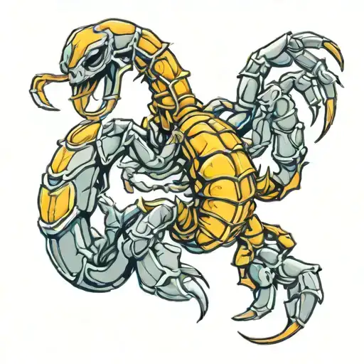 Scorpion And Doughter