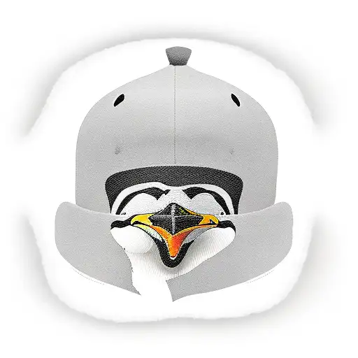 A New-school Tattoo Of A Penguin Wearing A Pittsburgh Steelers Helmet