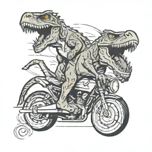 Monkey Ride T-rex