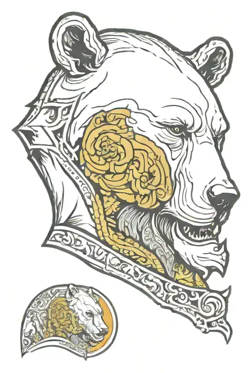 Bear Head Profile Holding