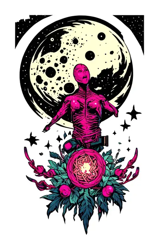 Cybersigilism Style With Moon Inplemented