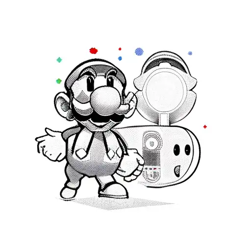 A New-school Design Of Mario And Kirby Exploring A Virtual Reality World