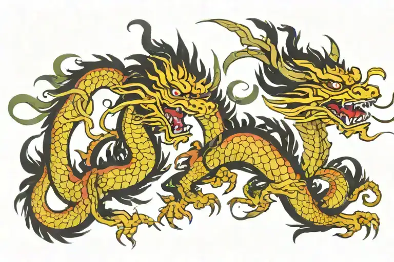 Chinese Dragon Demon