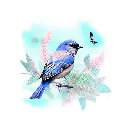 Blue Bird In My Heart Thats Wants To Get Out