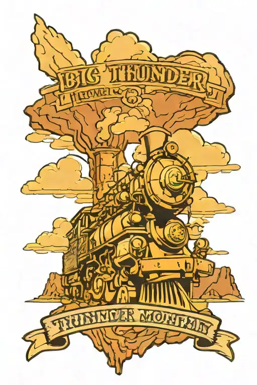 Big Thunder Mountain Railroad Logo
