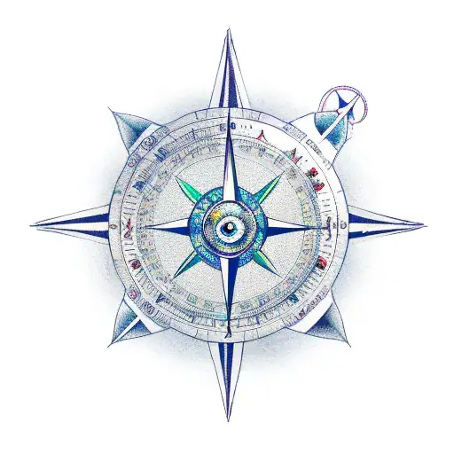 Sagitarius With Compass
