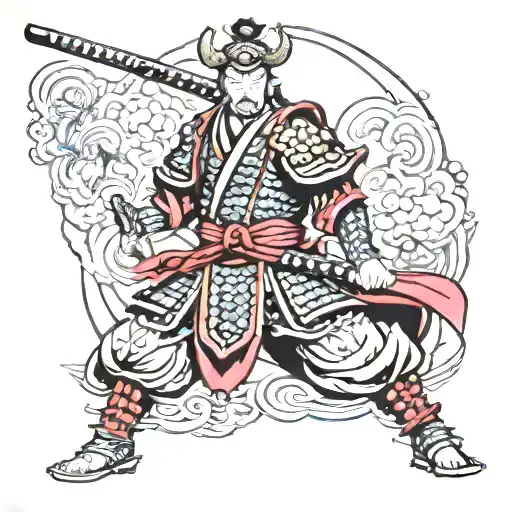 Samurai Standing