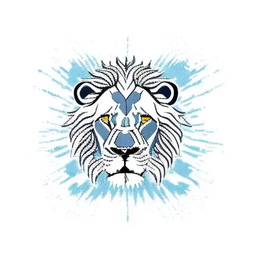Lion Argentina Flag