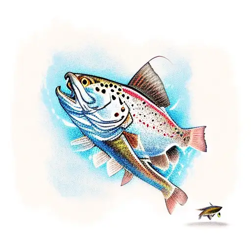 Trout And River Fly Fishing