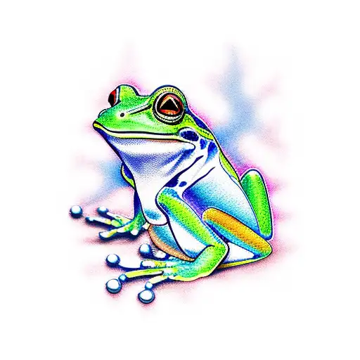 A Line From The Song Frog Blues