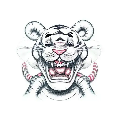 Tigger But In A Fun Evil Dark Design