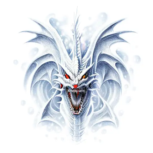 White Dragon Like Snow