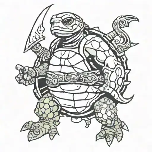 Anime Turtle Demon Slayer