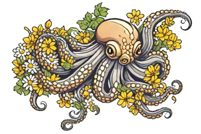 Octopus Water Chrysanthemum