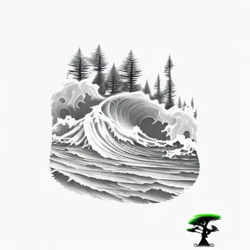 Forest And Tsunami