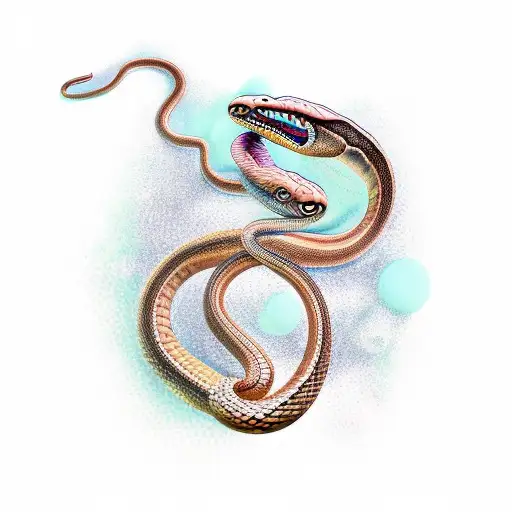 Snake With Calypso And Copper Tones