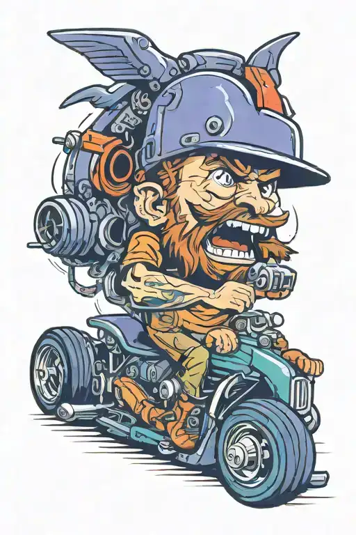 Color Car Mechanic Drift Art Worker Commercial