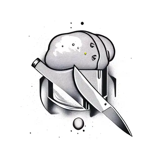 Chef Knife And Grenade