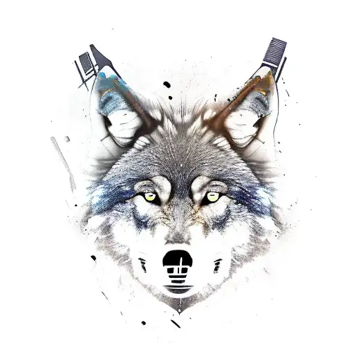 Wolf And Gladiator For Leg