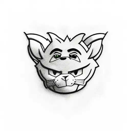 Imagination Cloud Full Of 1990S Cartoon Characters And Logos